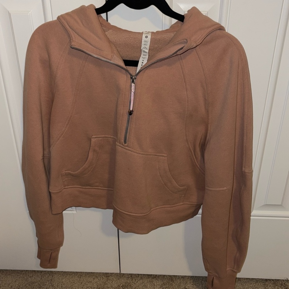 Lululemon Scuba 1/2 Zip Hooded Sweatshirt